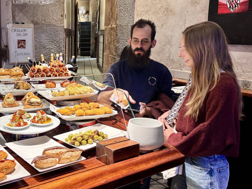 Pintxos tour Bilbao Tourne